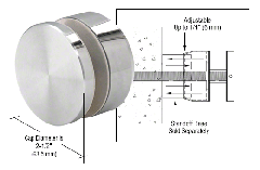 CRL Adjustable 2" Standoff Caps