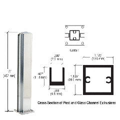 CRL 18" Center Posts