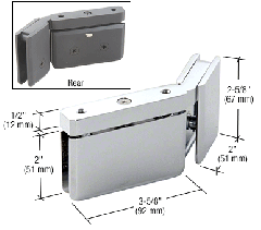 Prima RH 135 Degree Hinges with U-Clamps