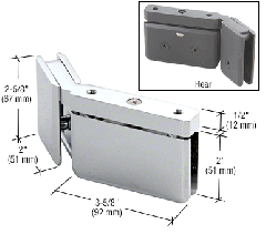 Prima LH 135 Degree Hinges with U-Clamps