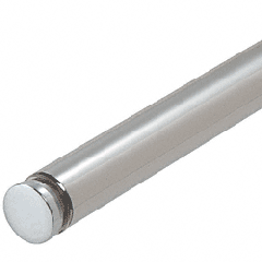 CRL 72" Stainless Steel Rods with One End Cap