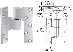 Rixson® 3/4" Offset Left Hand Intermediate Pivots