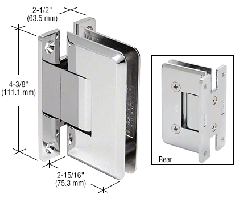 CRL Wall Mount Plymouth Series Hinges