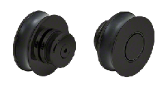 CRL Matte Black Replacement Rollers - 2/Pk