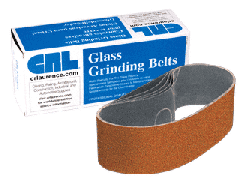 CRL 3" x 24" Cork Polishing Belt for Portable Sanders - 5/Bx