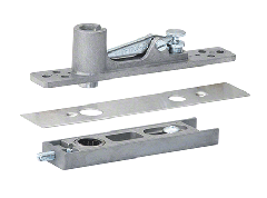 CRL Center-Hung Top Pivot Set with Brushed Stainless Cover