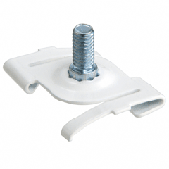 CRL Satin Anodized Ceiling Twist Clip