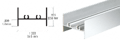 CRL Brite Anodized Showcase Jamb End Extrusion