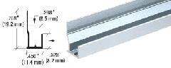 CRL Satin Anodized FHA Type J-Channel