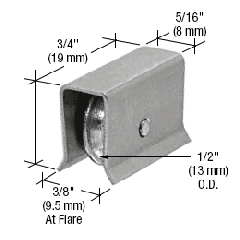 CRL Heavy-Duty Ball Bearing Wheel Assembly for H-Bars