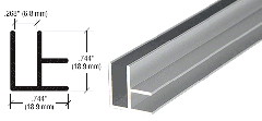 CRL Satin Anodized Aluminum Corner Extrusion