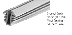 CRL Glazing Vinyl for 1/8" Glass Thickness - 100' Roll