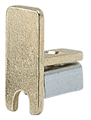 CRL Brass End Cap for Aluminum DV146 H-Bar