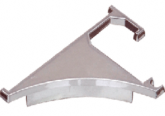 CRL Brushed Nickel End Cap for 3/8" Aluminum Shelving Extrusion