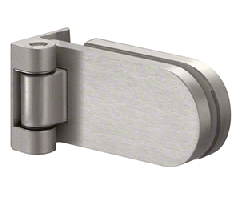 CRL Brushed Nickel Office D-Shape Hinge