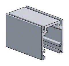 CRL Satin Anodized Office Ceiling Top Frame Fixed Profile