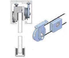 CRL Stuttgart Synchro Kit for double-leaf doors