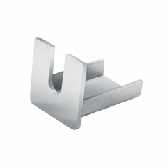 CRL Polished Stainless Steel 32mm x 32.5mm x 2.5mm Securing End Cap