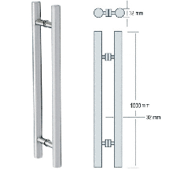 CRL 316 Brushed Stainless 1000mm Long Straight Style Ladder Pull