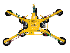 CRL Wood's Powr-Grip® High-Flow DC Quadra - Tilt Rotator/Lifter - European Model