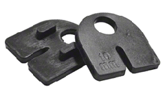 CRL Black Gaskets for 63 x 45mm Z-Clamps Using 8mm Glass