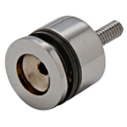 CRL Brushed Nickel Finger Pull Knob