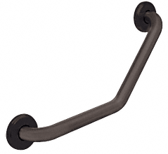 CRL Black 20" 135 Degree Grab Bar