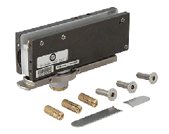 CRL Oil Dynamic Patch Fitting Door Hinge Body With Back Check - No Hold-Open