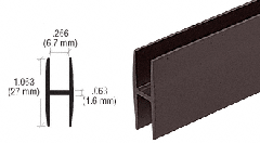 CRL Duranodic Bronze H14 H-Bar Channel