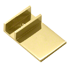 CRL Polished Brass Offset Guide for Hydroslide