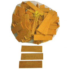 CRL Yellow Wood Shims - 80 x 24 x 4 mm