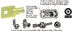 CRL Keymatic Master Combination Change Key for Keymatic Series Locks