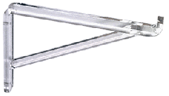 CRL Clear Lucite 12" Shelf Brackets