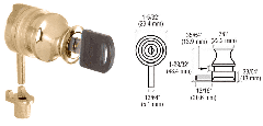 CRL Gold Plated Plunger Lock for 3/8" Glass