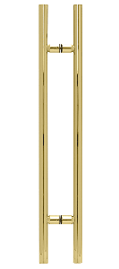 CRL Polished Brass 48" Ladder Style Pull Handle