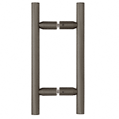 CRL Antique Bronze 6" Ladder Style Back-to-Back Pull Handle