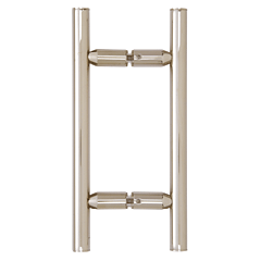 CRL Polished Nickel 6" Ladder Style Back-to-Back Pull Handle