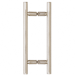 CRL Polished Nickel 8" Ladder Style Back-to-Back Pull Handles