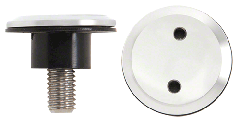 CRL Polished Stainless Surface Mount Replacement Screw and Gaskets for Laguna Roller Assemblies