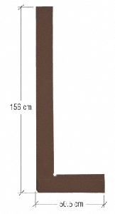 CRL 156cm Phenolic L-Square