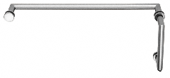 CRL Polished Chrome MT Series Combination 6" Pull Handle 18" Towel Bar