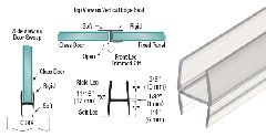 CRL Multi-Purpose 'H' Wipe for 3/8" Glass