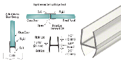 CRL Multi-Purpose 'H' Wipe for 1/2" Glass