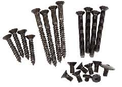 CRL Dark Bronze PR40 Series Screw Pack Assortment