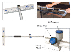 CRL ölgeschmierter T-Schneider für Produktion, 610 mm (24")