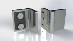 CRL Riviera Offset Wall Mount Hinges