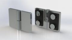 CRL Chrome Riviera Glass-to-Glass Mount Hinge