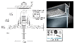 CRL-Blumcraft® Mill Clear Anodized SB200 Two Piece Smoke Baffle Base Shoe