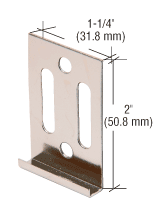 CRL Nickel Plated Vancouver Clip for 6MM Mirror