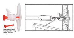 CRL Toggler® Picture Hook Anchors for 3/8" to 1/2"